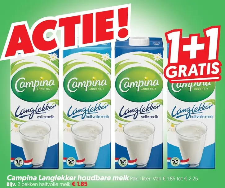 Langleyekker volle melk