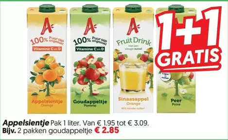 Appelsientje Goudappeltje Sinaasappel Peer