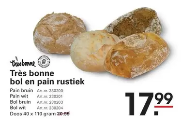 Bruin - Bol En Pain Rustiek