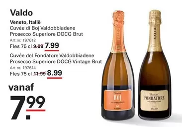 Vintage - Cuvée di Boj Valdobbiadene Prosecco Superiore DOCG Brut