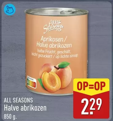 Halve abrikozen