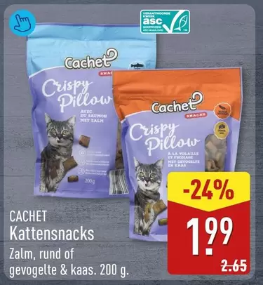 Kattensnacks Zalm, rund of gevogelte & kaas