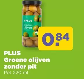 Groene olijven zonder pit