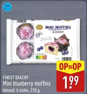 GE - Mini blueberry muffins
