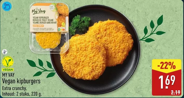 plant - Vegan kipburgers