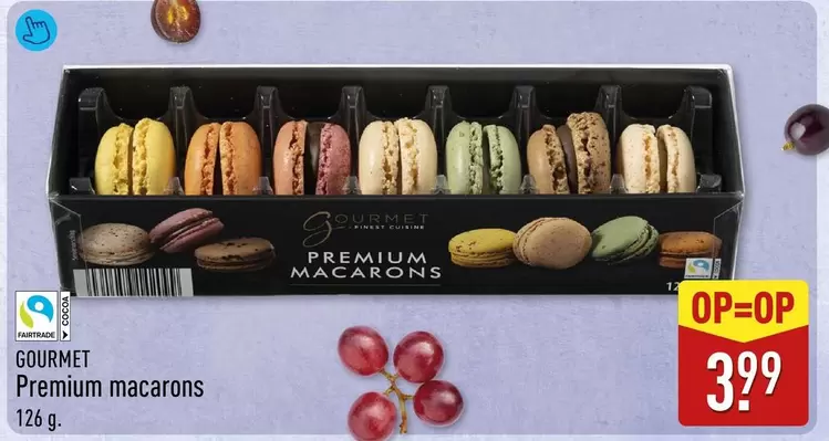 Gourmet - Premium macarons