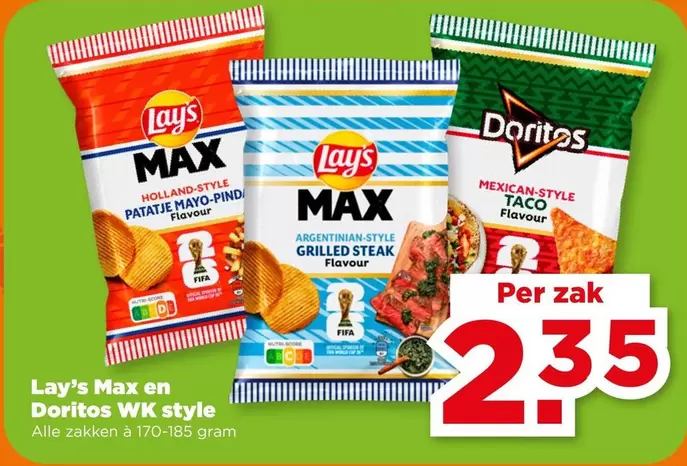 Lay's -  Max en Doritos WK style