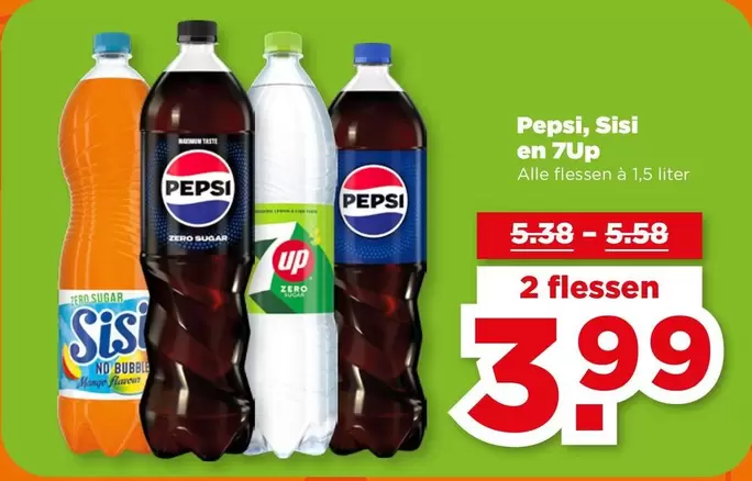 pepsi - Pepsi, Sisi en 7UP