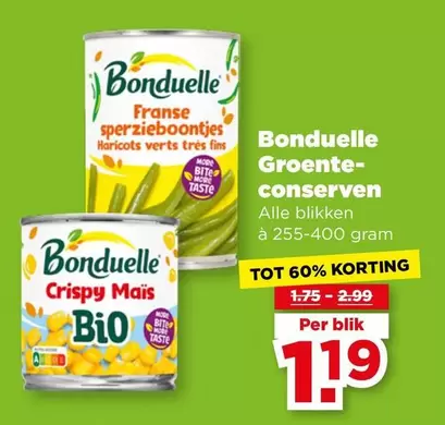 Bonduelle - Franse Sperzieboontjes, Crispy Mais Bio