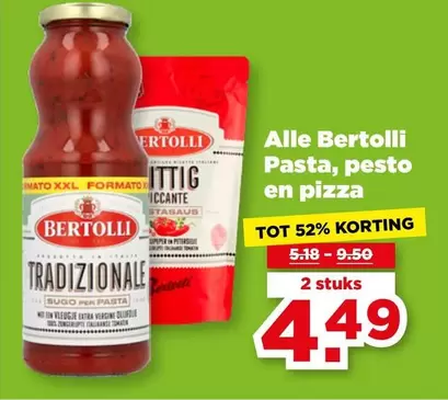 extra - Pasta, pesto en pizza