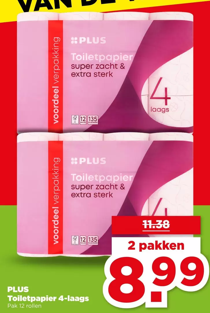 extra - Toiletpapier 4-laags