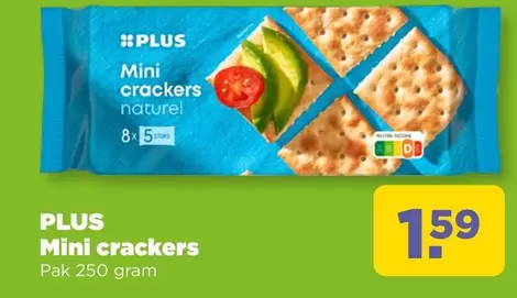 Mini crackers naturel