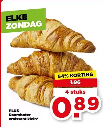 Roomboter croissant klein