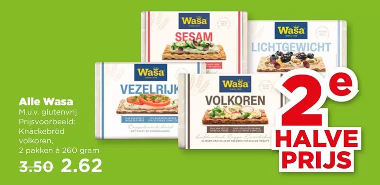 Wasa - Alle  Knäckebröd