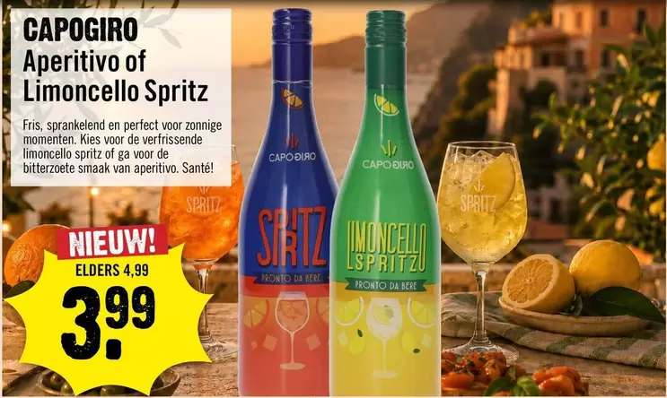 De - Aperitivo or Limoncello Spritz