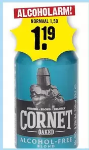 CORNET OAKED ALCOHOL-FREE BLOND