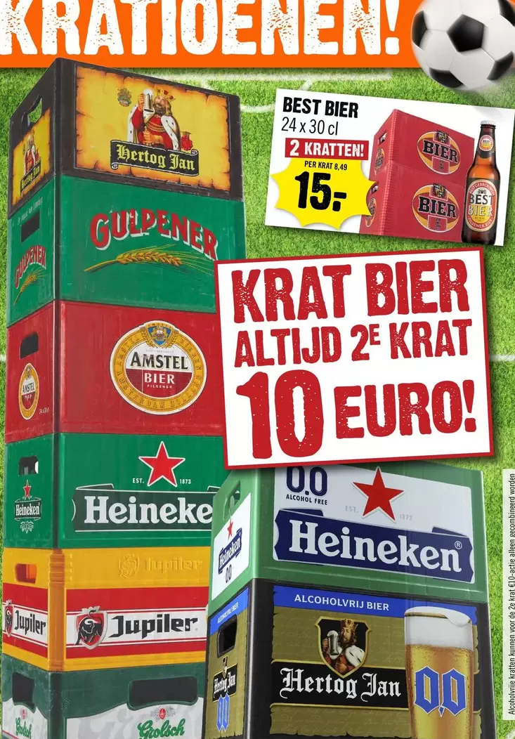 Heineken - Krat Bier