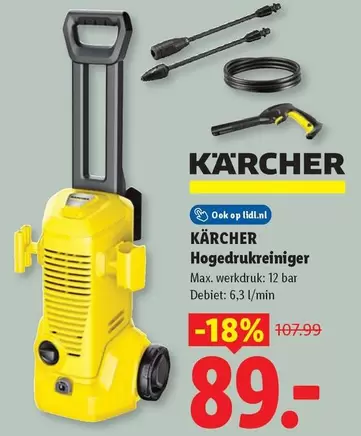Karcher - Hogedrukreiniger