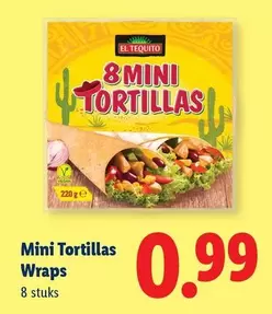Mini Tortillas Wraps