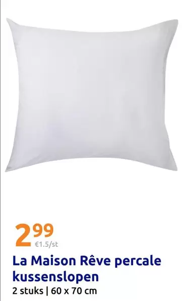 Percale Kussenslopen