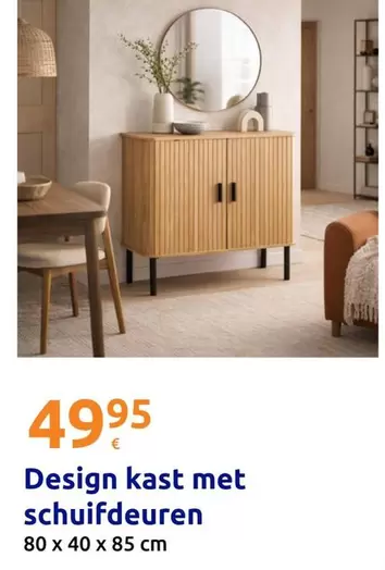 Design -  kast met schuifdeuren