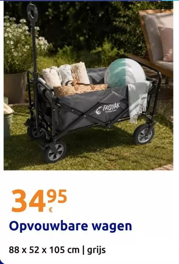 Opvouwbare wagen
