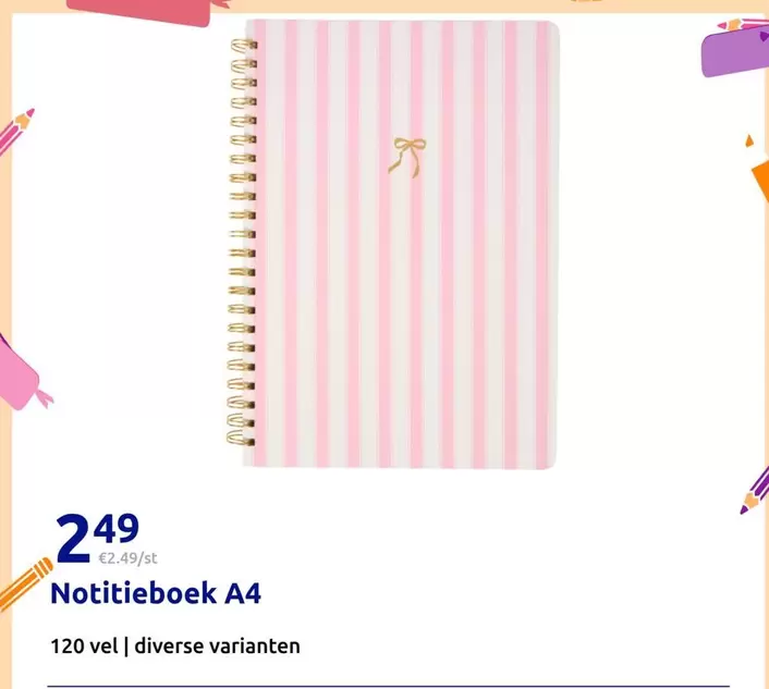 Notitieboek A4