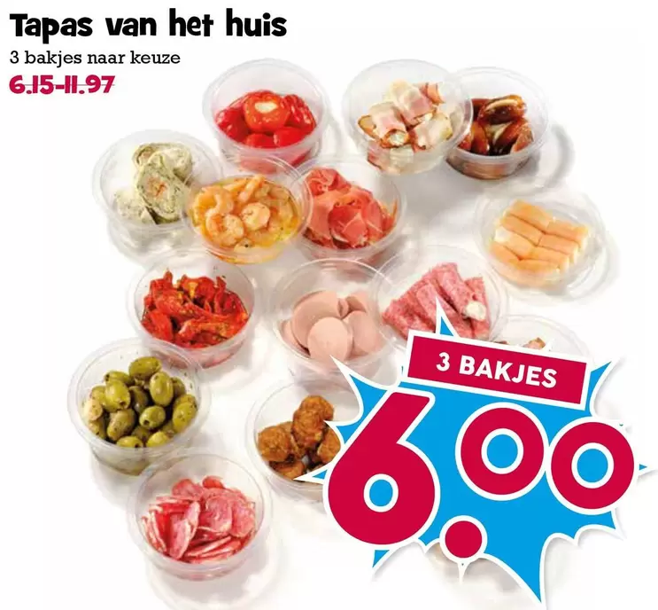 Tapas van het huis