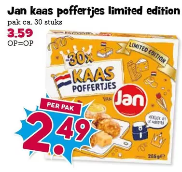 Jan kaas poffertjes