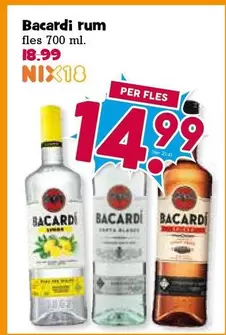 Bacardi - Rum Fles