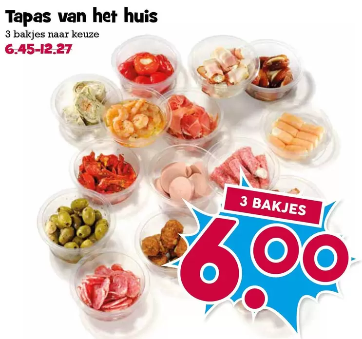 Tapas van het huis