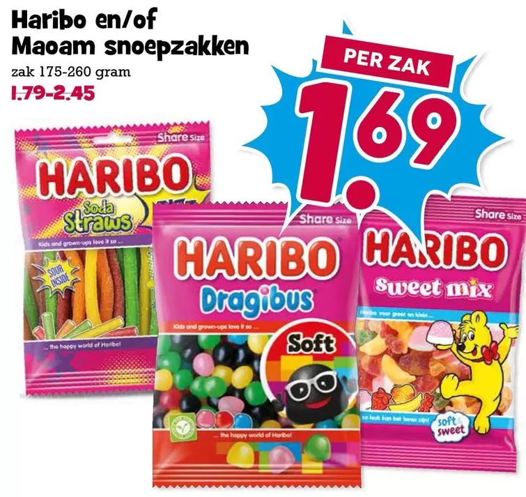 Haribo - snoepzakken