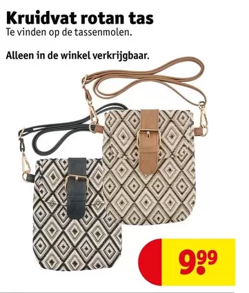 De - Kruidvat rotan tas