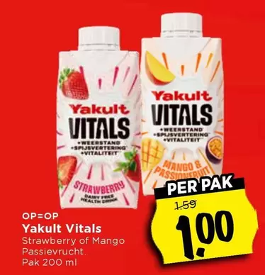 Vitals Strawberry of Mango Passievrucht