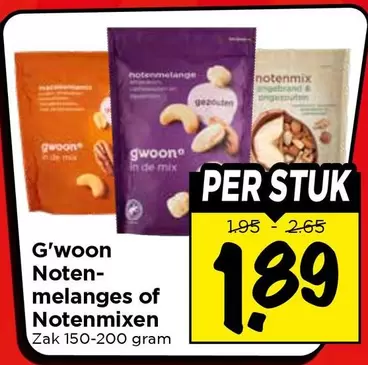 De - Notenmelanges of Notenmixen