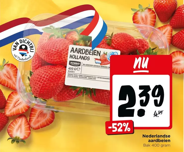Jumbo - Aardbeien Hollands