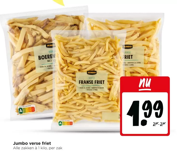 Jumbo - verse friet