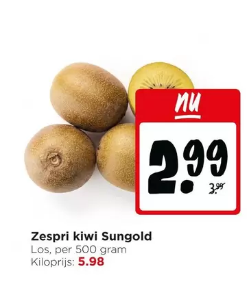 Zespri kiwi Sungold