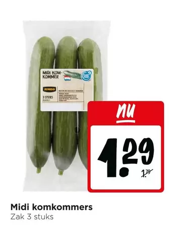 Jumbo - Midi komkommers