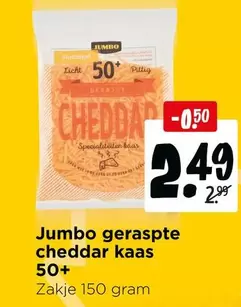 Jumbo - Geraspte Cheddar Kaas