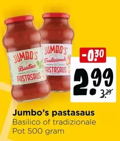 Jumbo's pastasaus