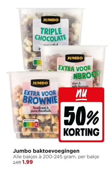 Jumbo -  baktoevoegingen