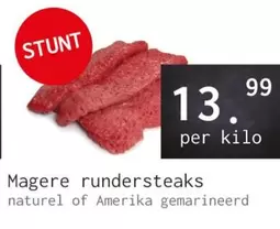 Magere rundersteaks