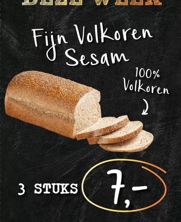 Fijn Volkoren Sesam