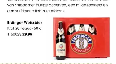 Erdinger - Weissbier Kratt 20 flesjes