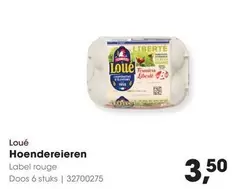 Label - Hoenderieren rouge