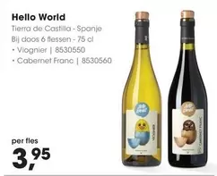 De - Tierra de Castilla - Spanje Viognier | 8530550, Cabernet Franc | 8530560