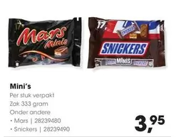 Mars -  & Snickers Minis