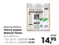 Best - Vetvrij papier Natural Times