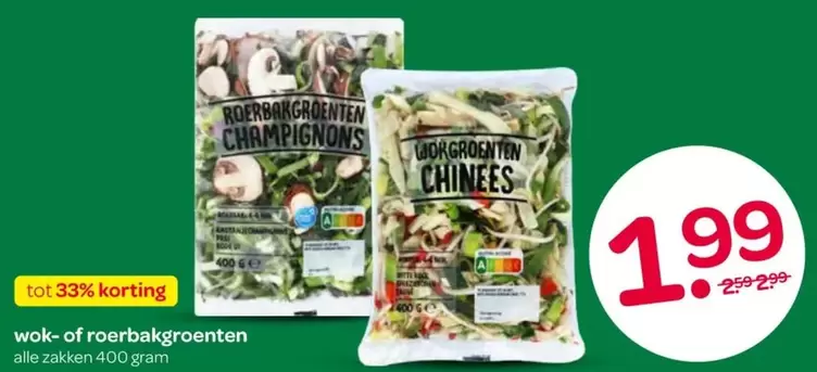 GE - wok- of roerbakgroenten